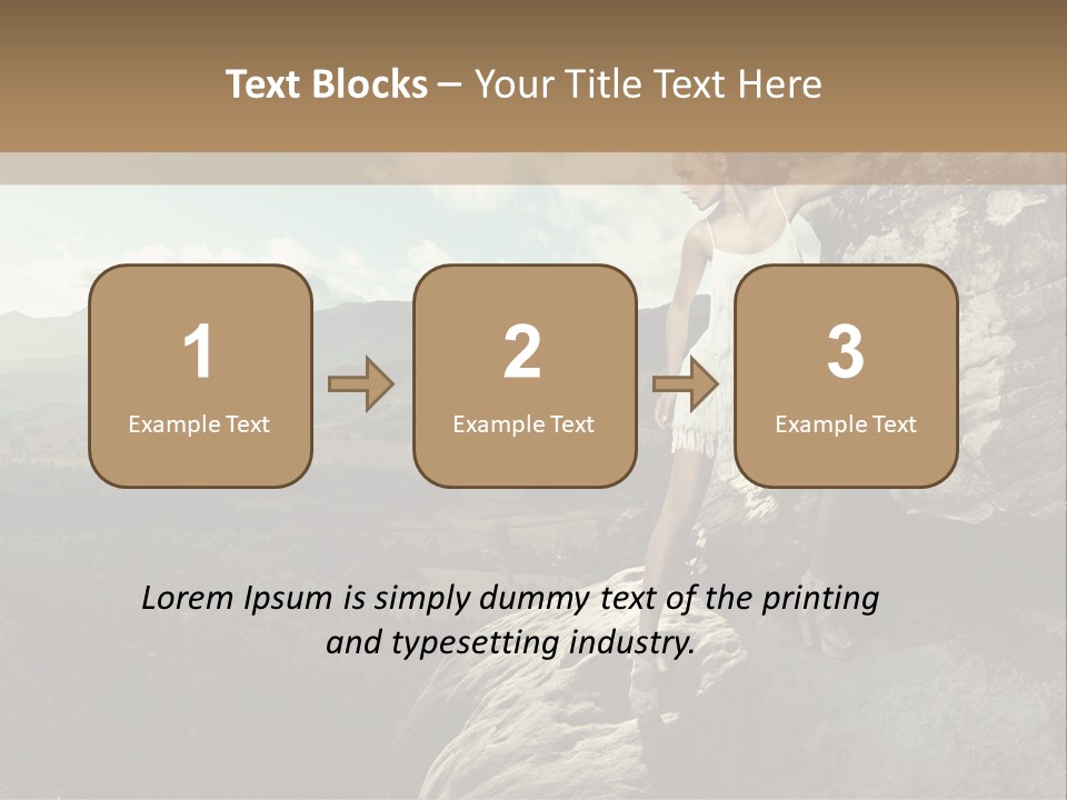 Beautiful Fashion Mars PowerPoint Template