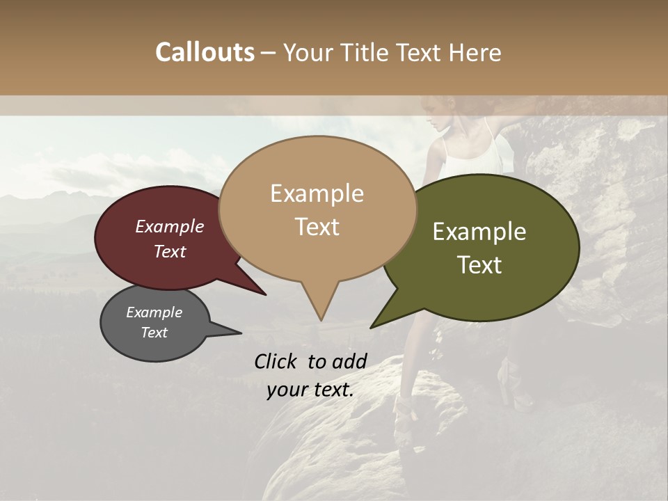 Beautiful Fashion Mars PowerPoint Template