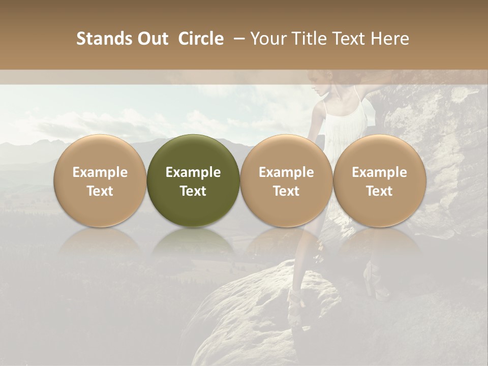 Beautiful Fashion Mars PowerPoint Template