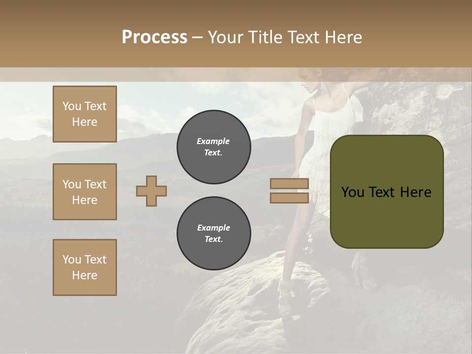 Beautiful Fashion Mars PowerPoint Template