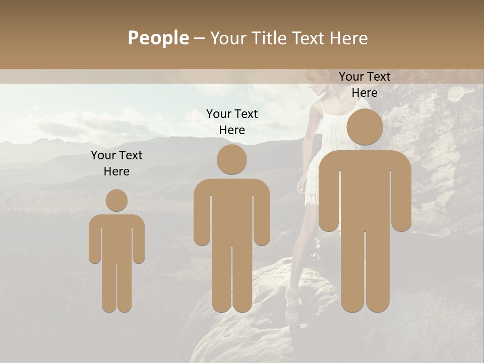 Beautiful Fashion Mars PowerPoint Template