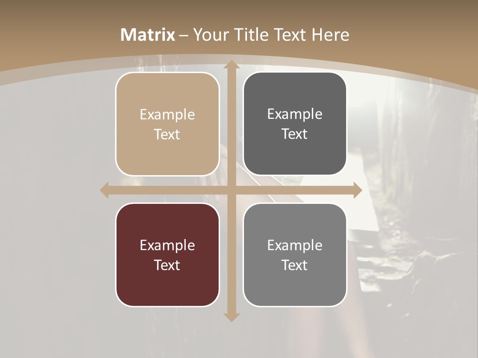 Nice Glamour Hand PowerPoint Template