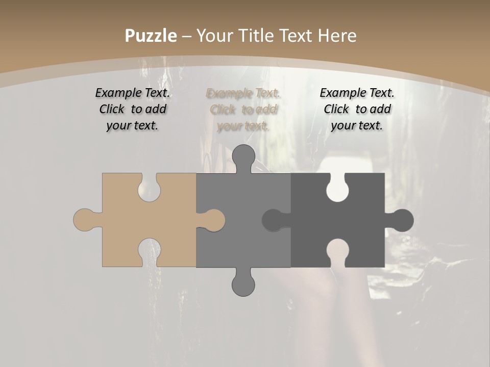 Nice Glamour Hand PowerPoint Template