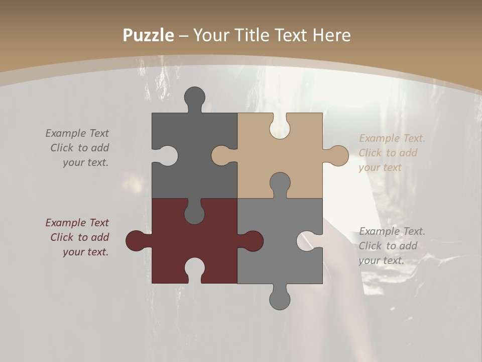 Nice Glamour Hand PowerPoint Template