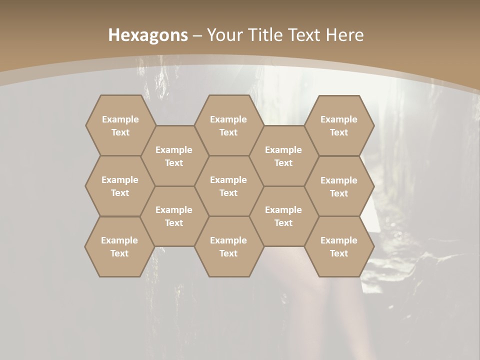 Nice Glamour Hand PowerPoint Template