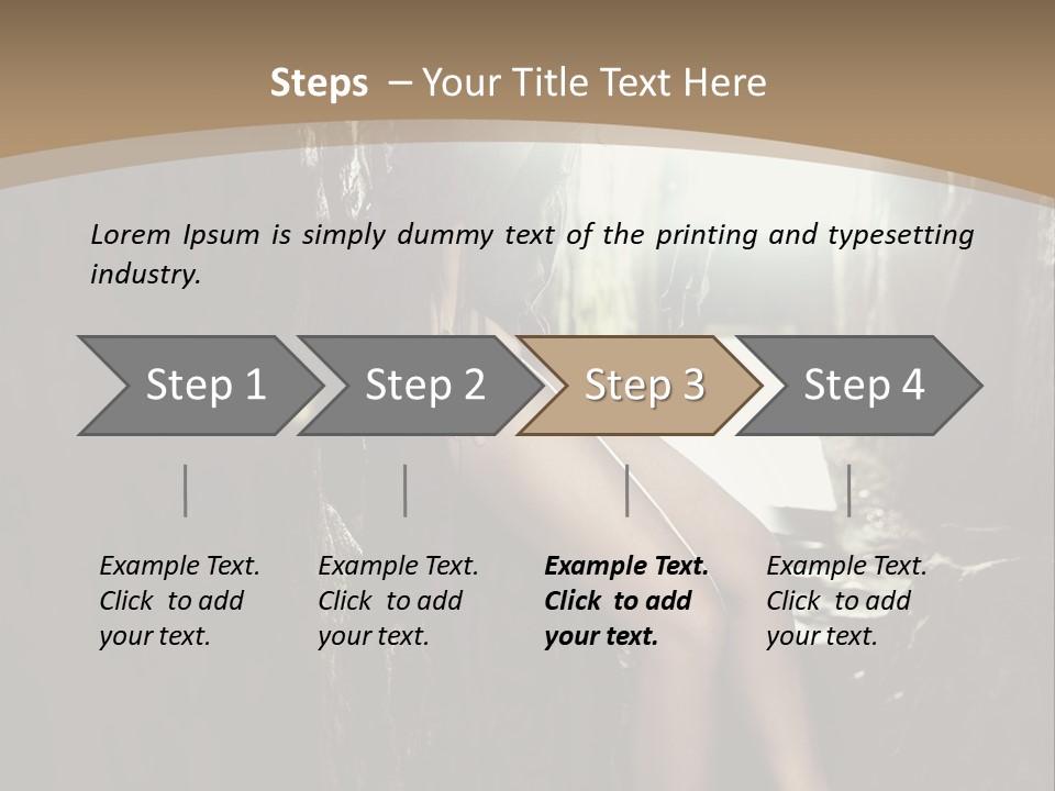 Nice Glamour Hand PowerPoint Template