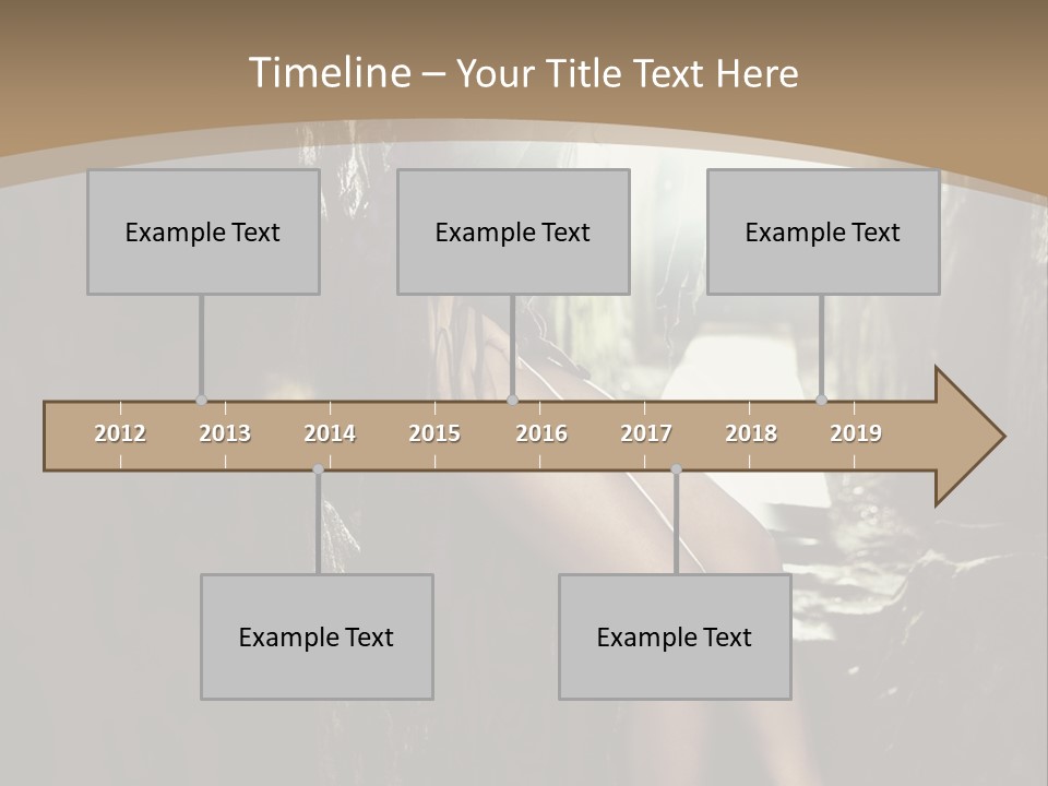 Nice Glamour Hand PowerPoint Template