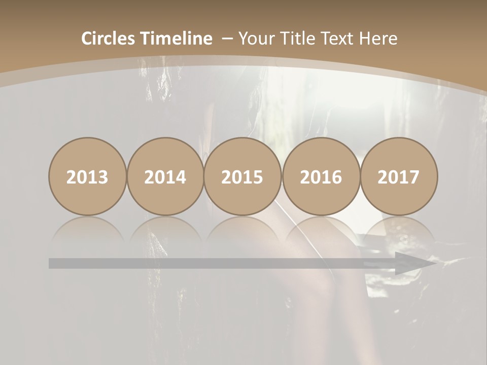 Nice Glamour Hand PowerPoint Template