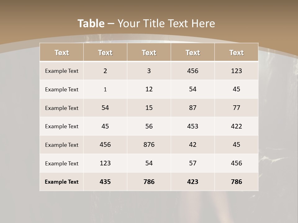 Nice Glamour Hand PowerPoint Template