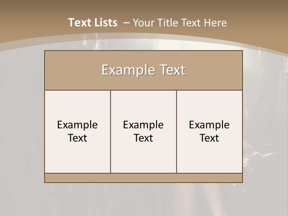 Nice Glamour Hand PowerPoint Template