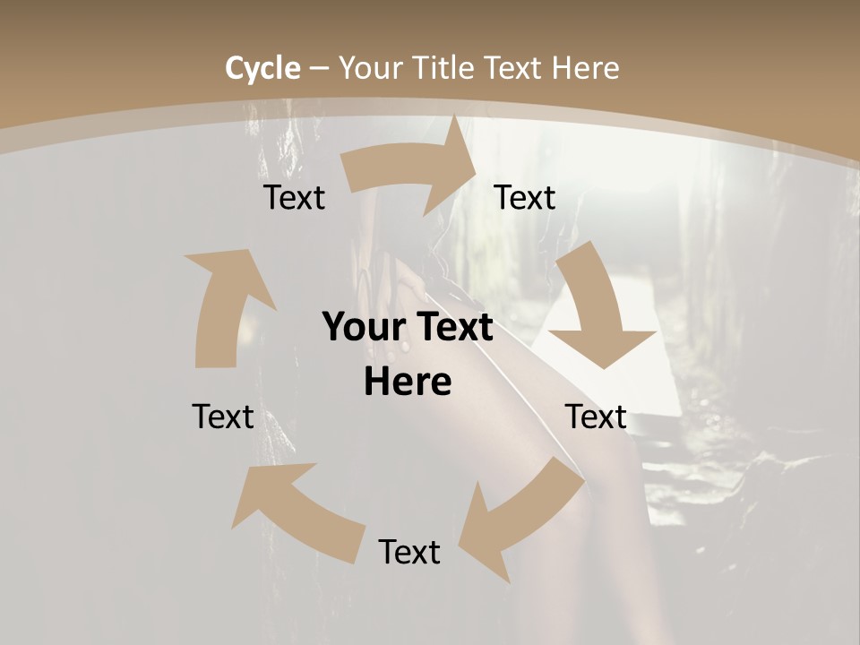 Nice Glamour Hand PowerPoint Template