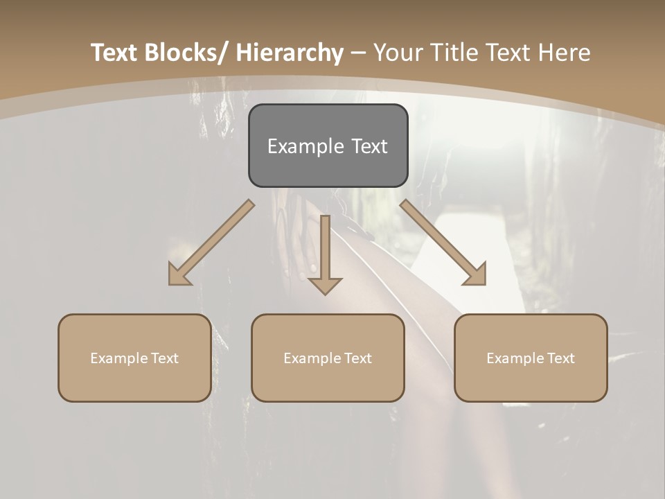 Nice Glamour Hand PowerPoint Template