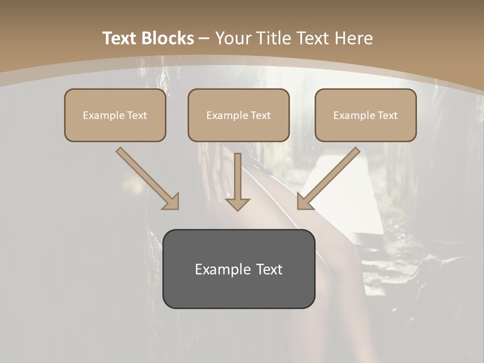 Nice Glamour Hand PowerPoint Template