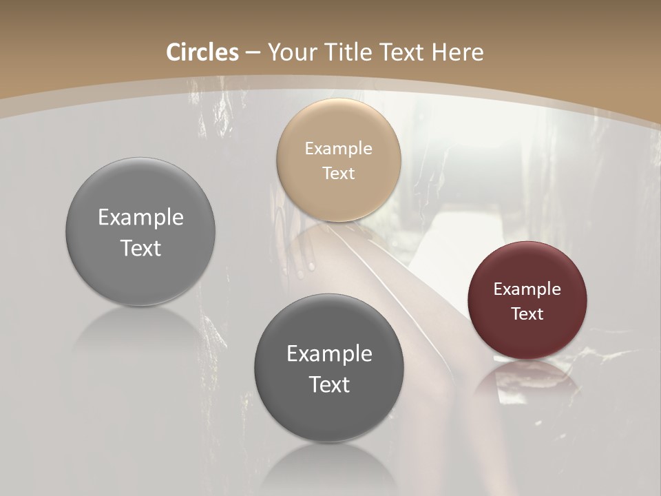 Nice Glamour Hand PowerPoint Template