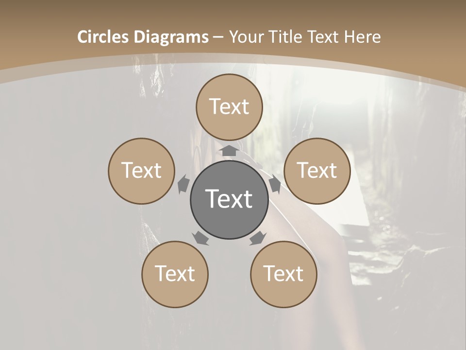 Nice Glamour Hand PowerPoint Template