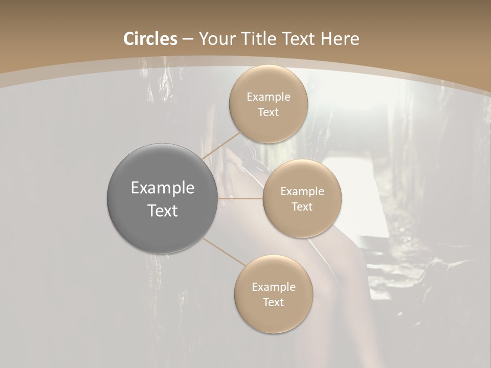 Nice Glamour Hand PowerPoint Template