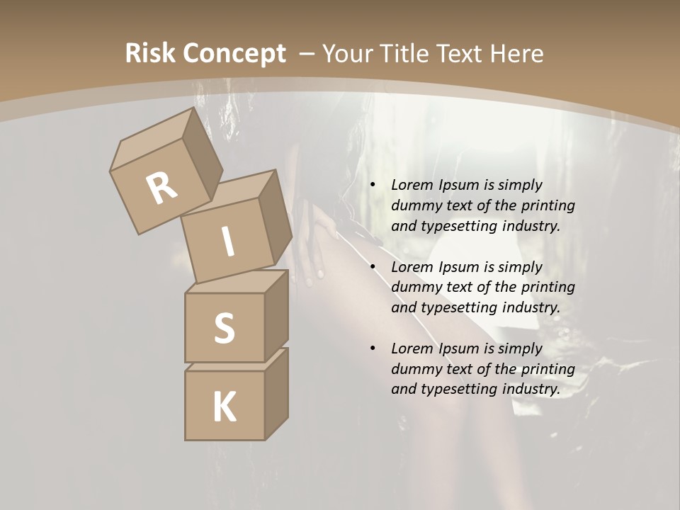 Nice Glamour Hand PowerPoint Template