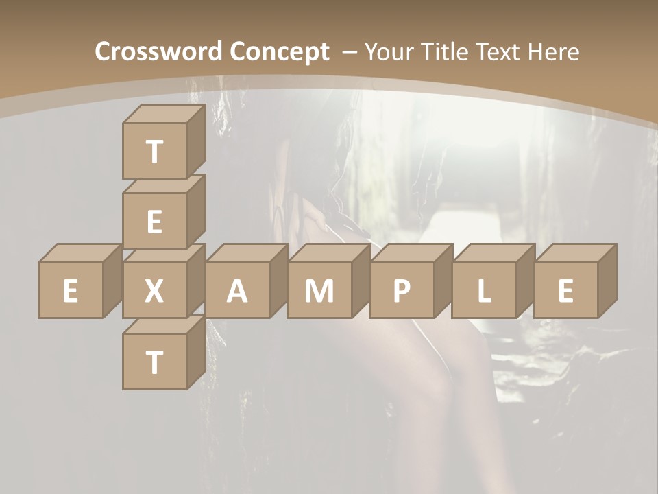 Nice Glamour Hand PowerPoint Template