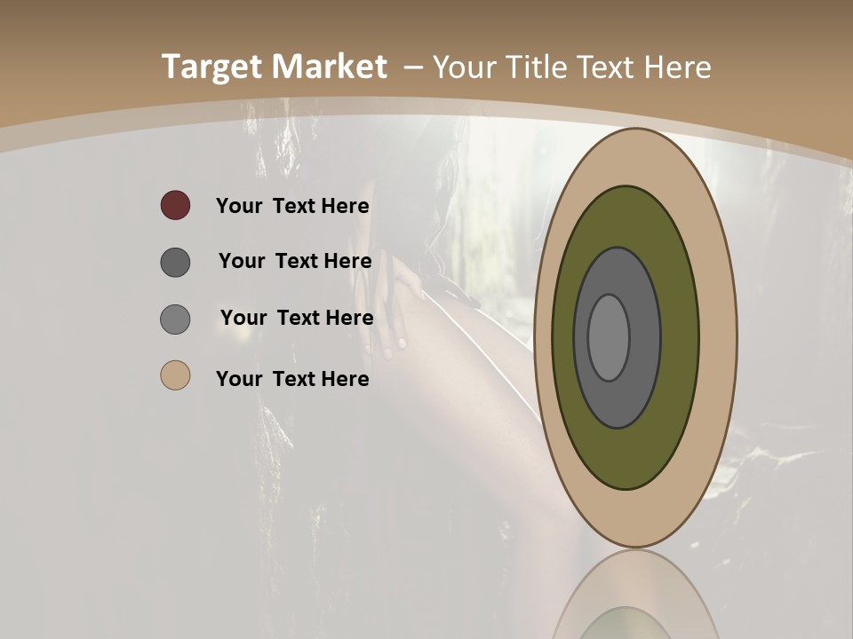 Nice Glamour Hand PowerPoint Template