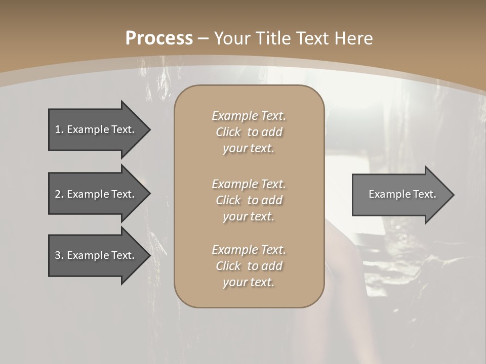 Nice Glamour Hand PowerPoint Template