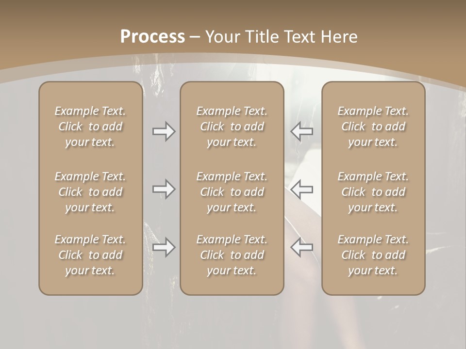 Nice Glamour Hand PowerPoint Template