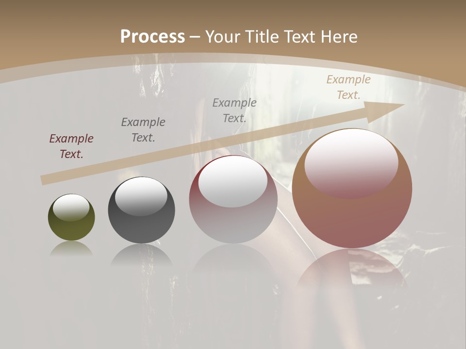 Nice Glamour Hand PowerPoint Template