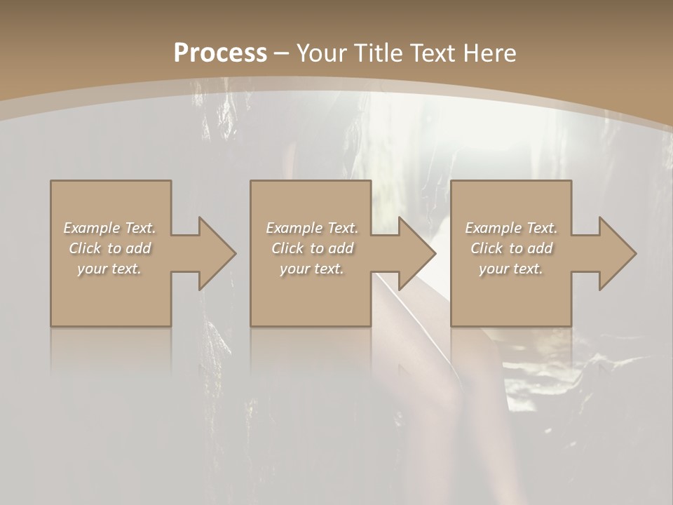 Nice Glamour Hand PowerPoint Template