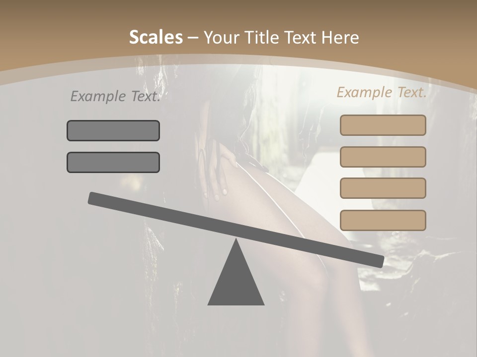 Nice Glamour Hand PowerPoint Template