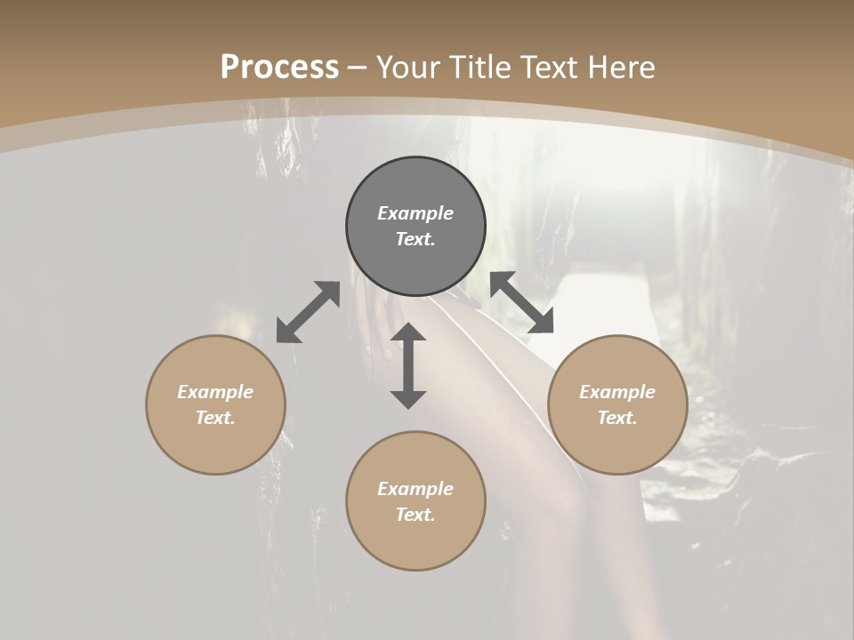 Nice Glamour Hand PowerPoint Template