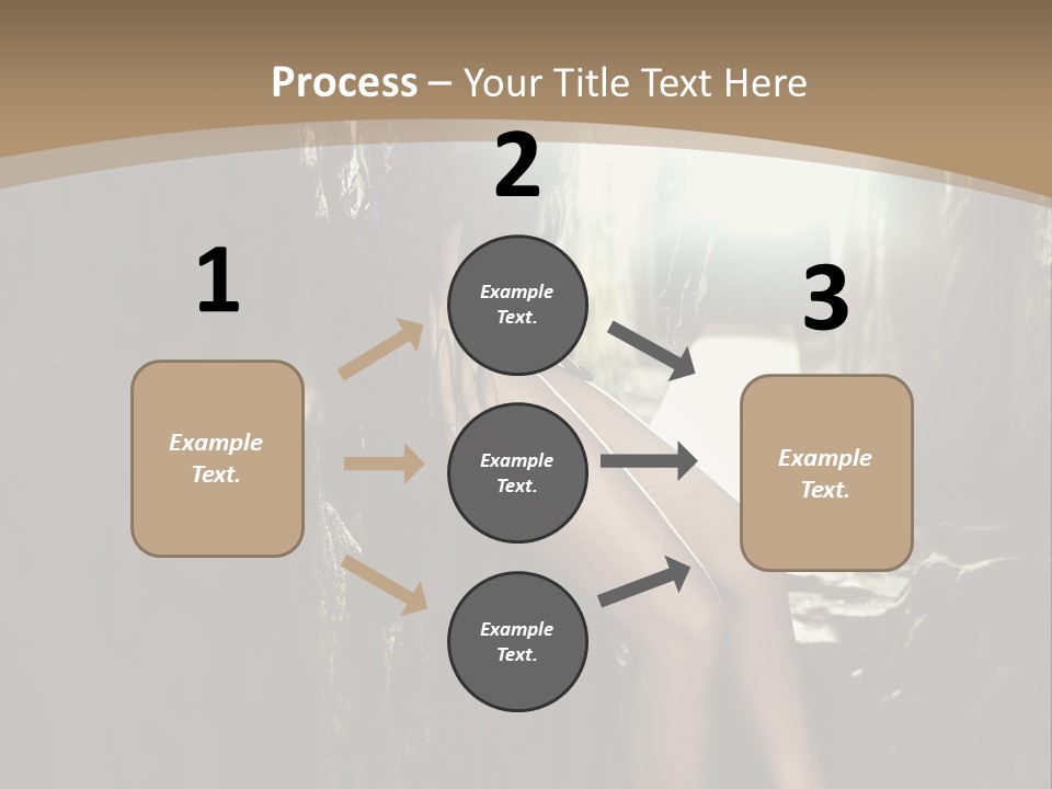 Nice Glamour Hand PowerPoint Template