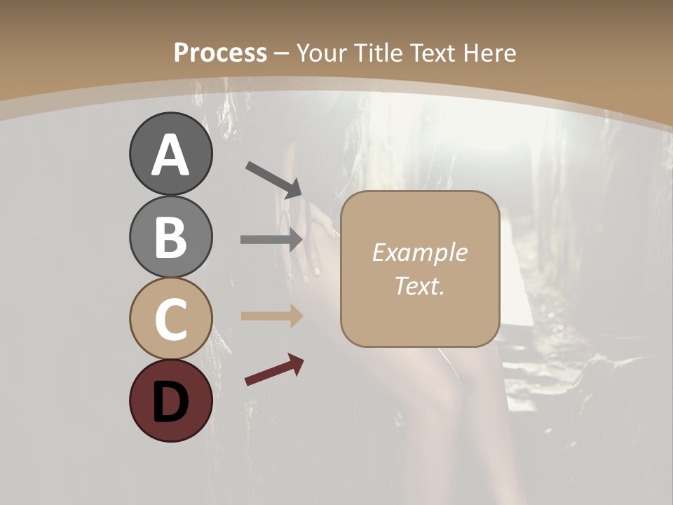 Nice Glamour Hand PowerPoint Template