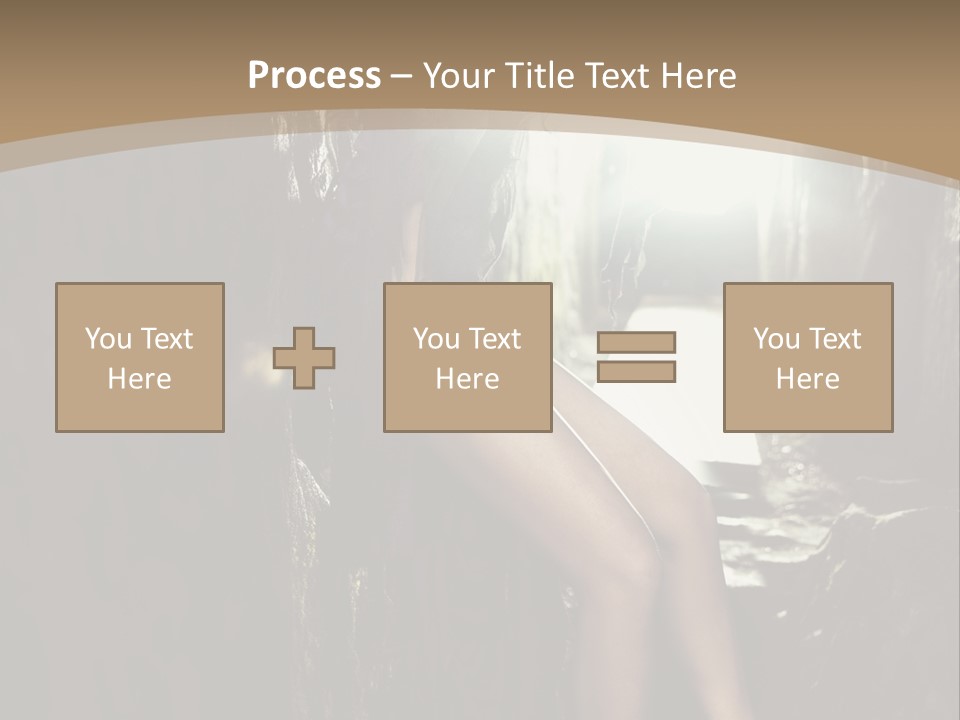 Nice Glamour Hand PowerPoint Template