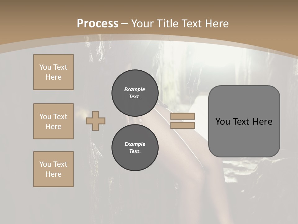 Nice Glamour Hand PowerPoint Template