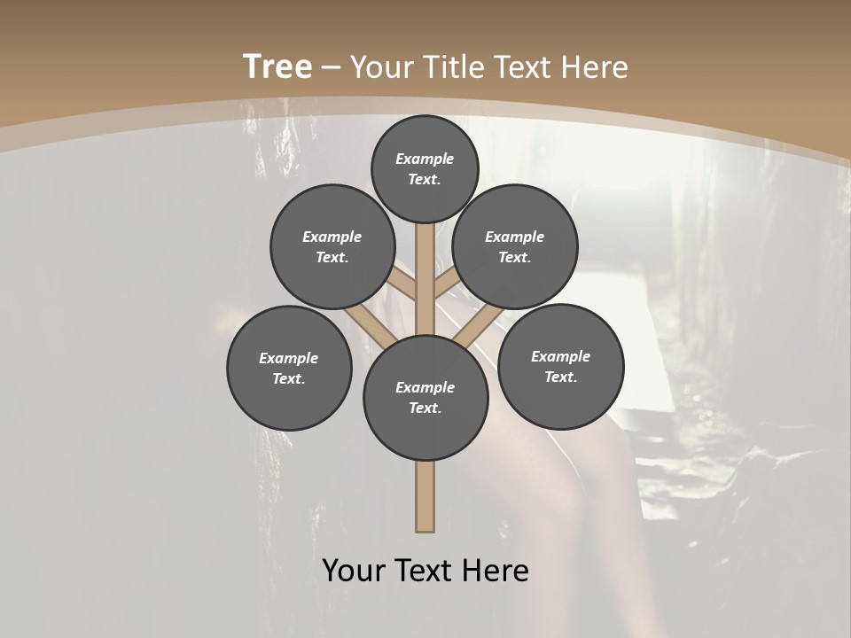 Nice Glamour Hand PowerPoint Template