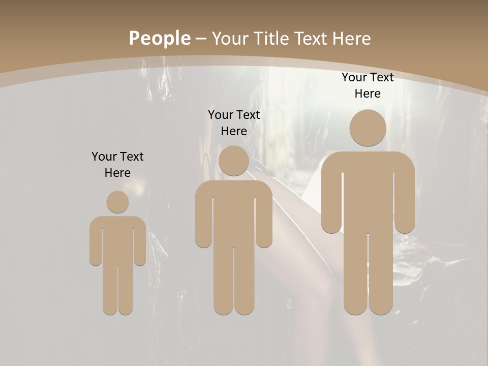 Nice Glamour Hand PowerPoint Template