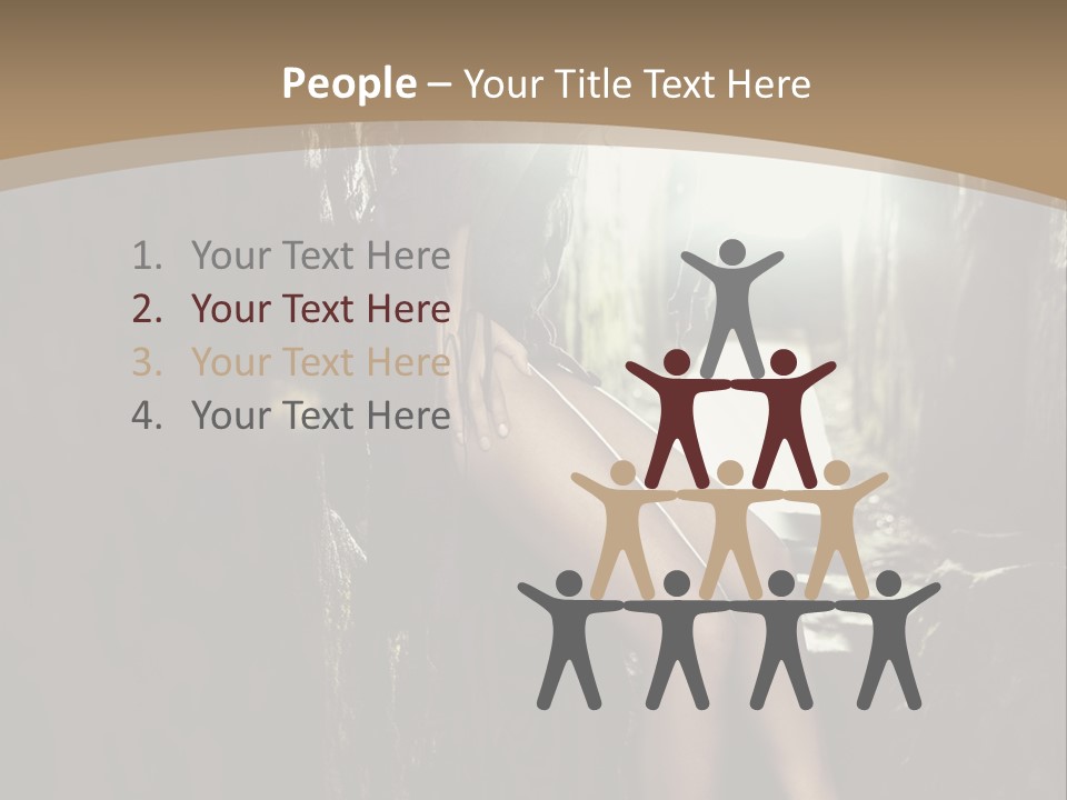 Nice Glamour Hand PowerPoint Template