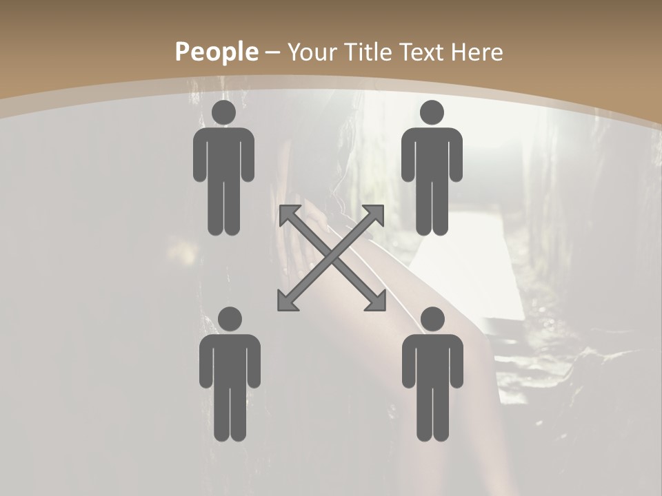 Nice Glamour Hand PowerPoint Template