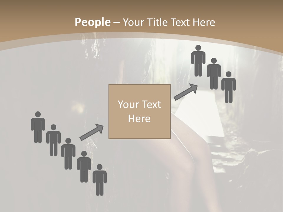 Nice Glamour Hand PowerPoint Template