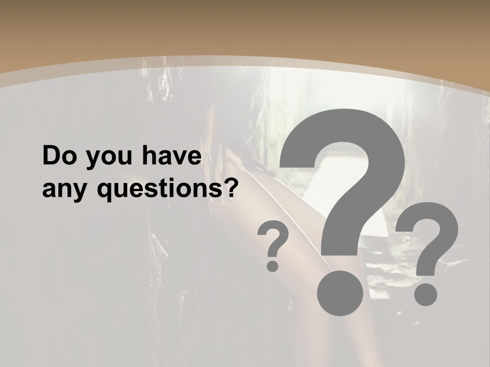 Nice Glamour Hand PowerPoint Template