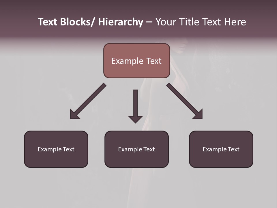White Attractive Model PowerPoint Template