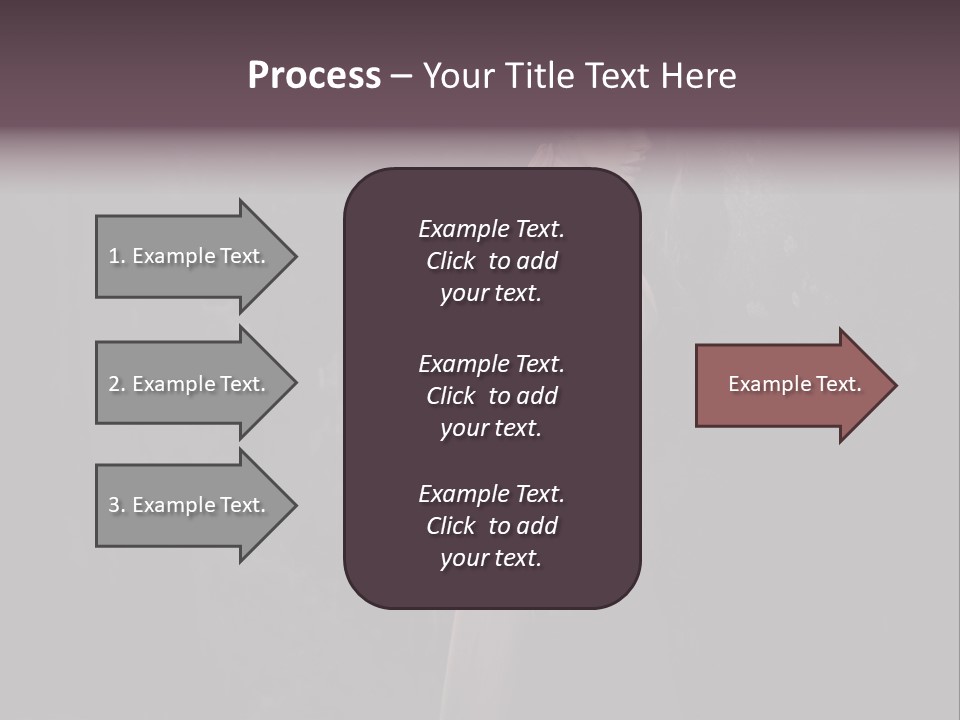 White Attractive Model PowerPoint Template