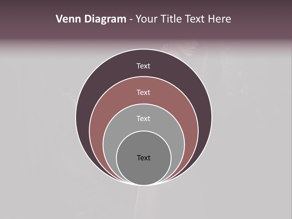 White Attractive Model PowerPoint Template
