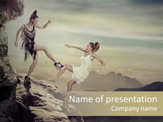 Murder Two Rock PowerPoint Template