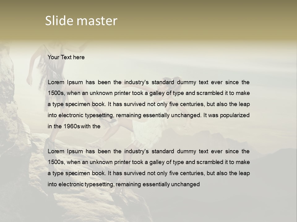 Murder Two Rock PowerPoint Template