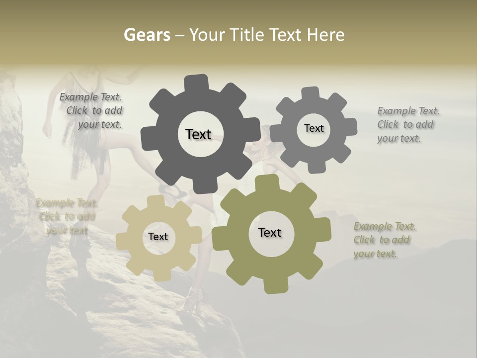 Murder Two Rock PowerPoint Template