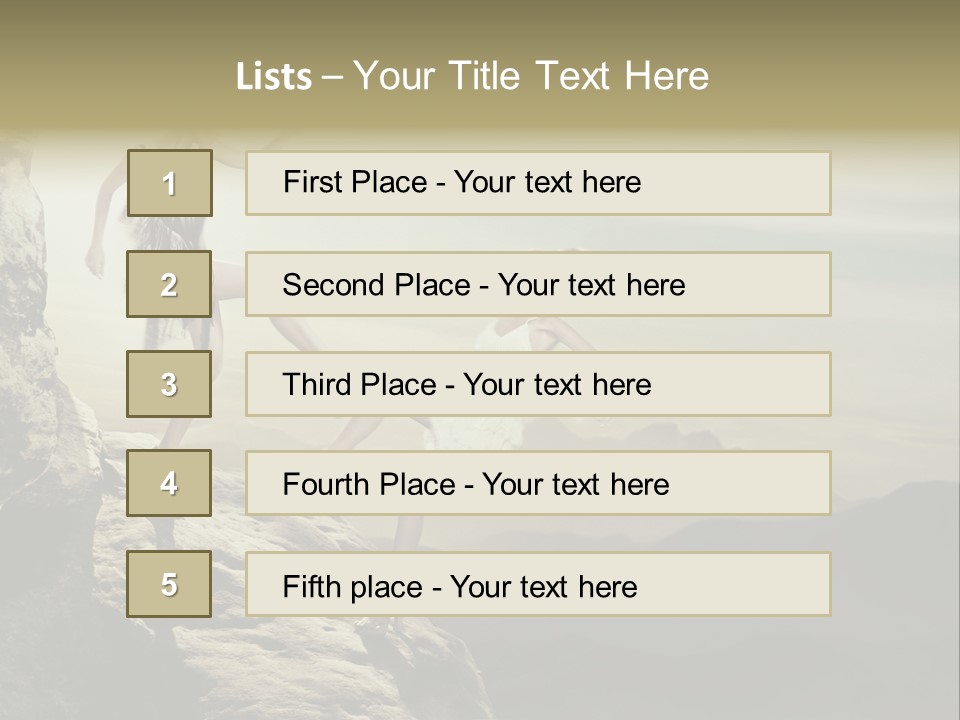 Murder Two Rock PowerPoint Template