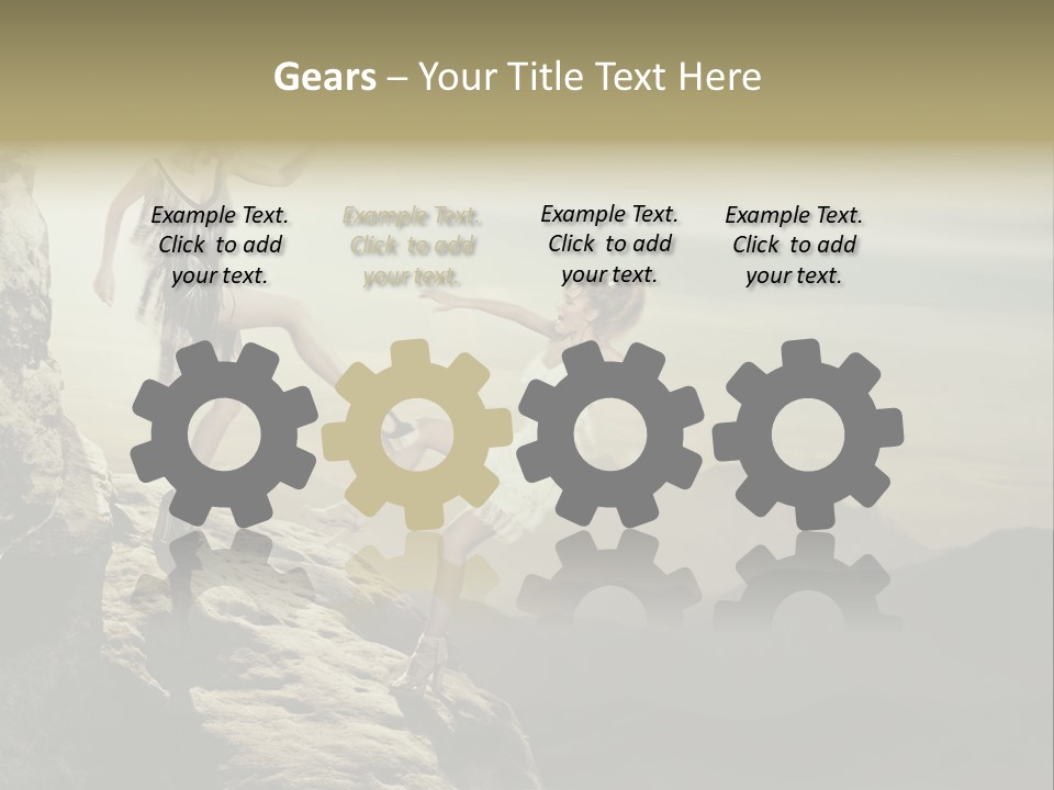 Murder Two Rock PowerPoint Template