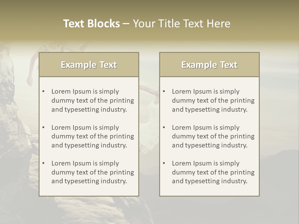 Murder Two Rock PowerPoint Template