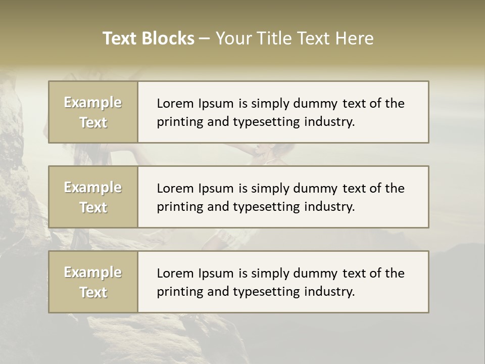 Murder Two Rock PowerPoint Template