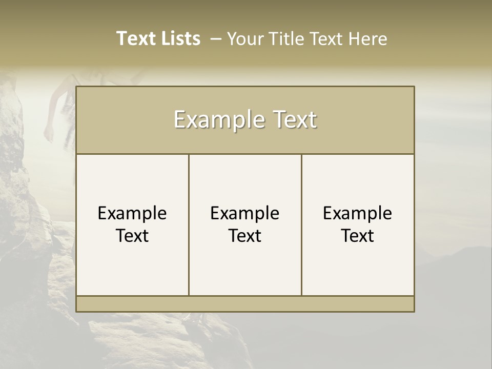 Murder Two Rock PowerPoint Template